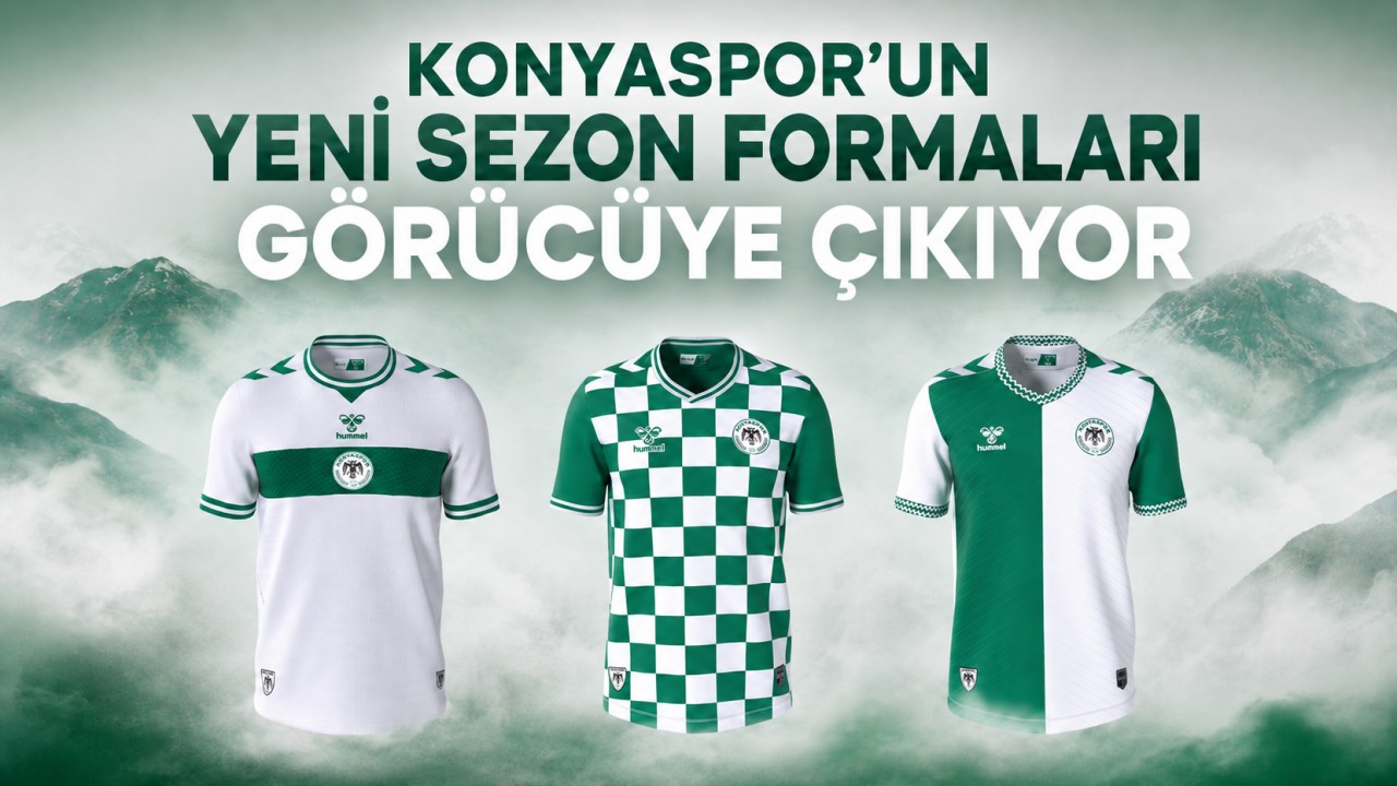 Konyaspor'un 2026-27 sezonu formaları görücüye çıkıyor