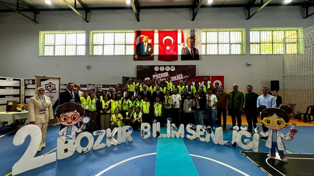 Bozkır’da 2. Bilim Şenliği coşkuyla tamamlandı