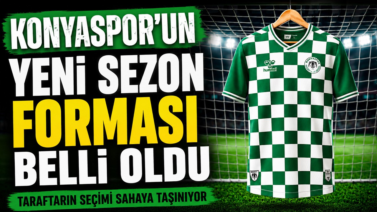 Konyaspor’un yeni sezon forması belli oldu