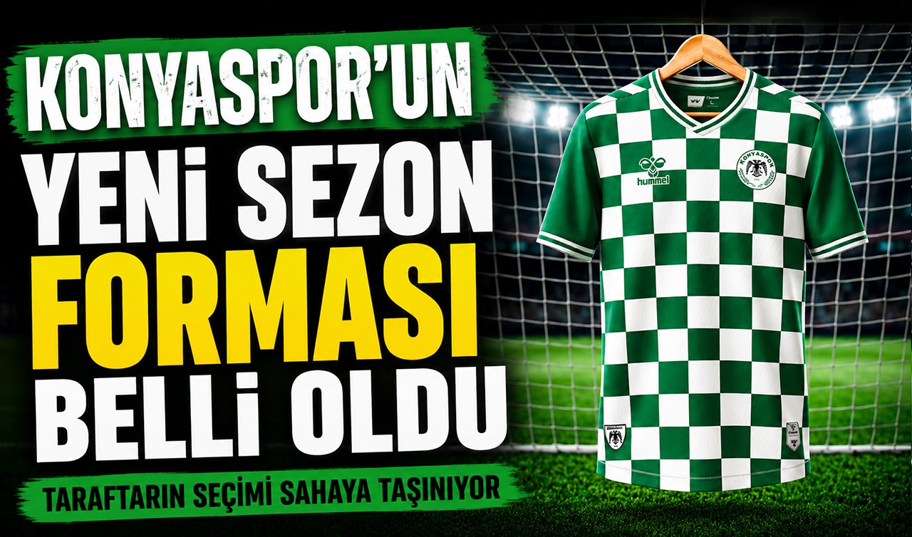 Konyaspor’un yeni sezon forması belli oldu