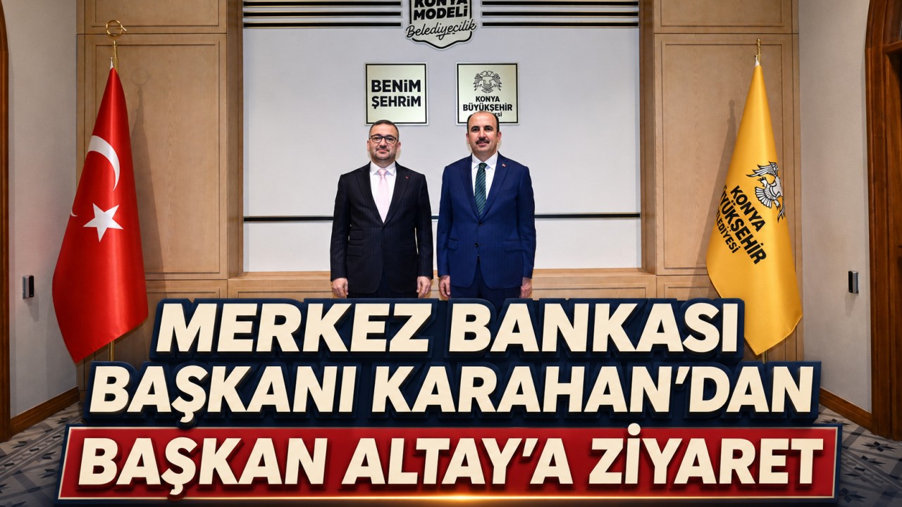 Merkez Bankası Başkanı Karahan'dan, Başkan Altay'a ziyaret