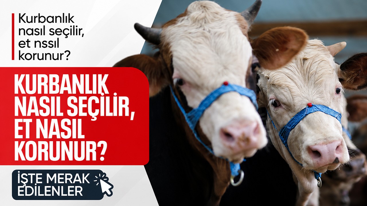 Kurbanlık nasıl seçilir, et nasıl korunur? İşte merak edilenler...