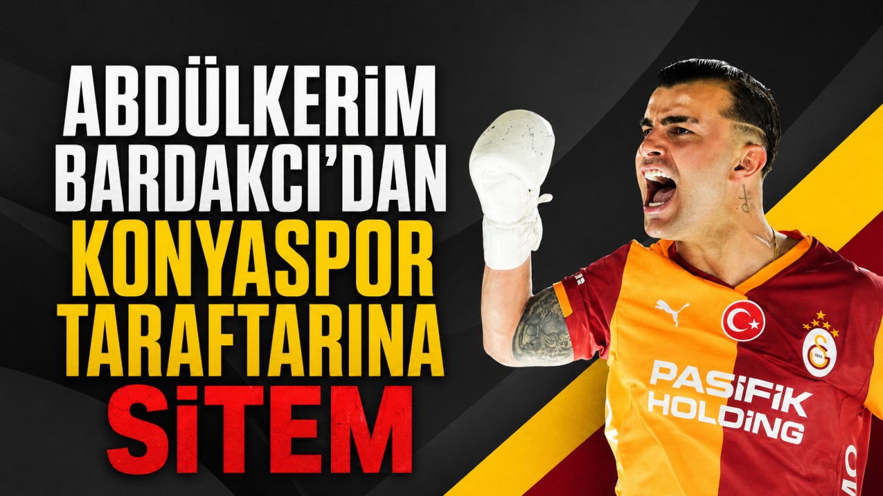 Abdülkerim Bardakcı'dan Konyaspor taraftarına sitem