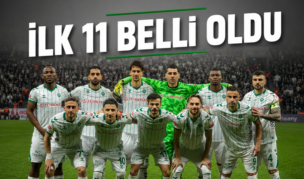 Kayserispor - Konyaspor maçında ilk 11’ler belli oldu