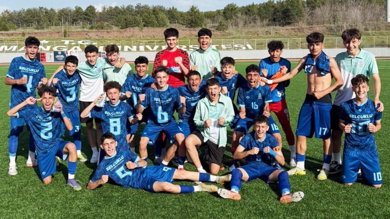 Konya temsilcileri TFF U15 Türkiye Şampiyonası’nda sahne aldı