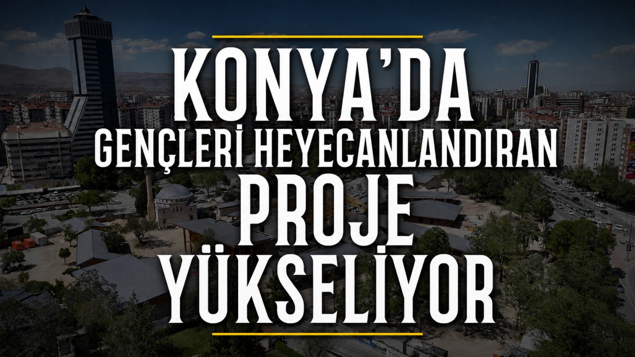 Konya Şehir Kütüphanesi inşaatında son durum