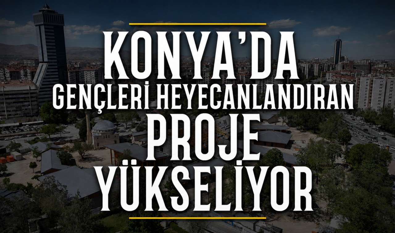 Konya Şehir Kütüphanesi inşaatında son durum