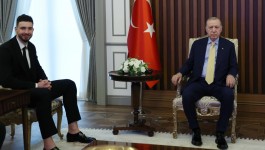 Cumhurbaşkanı Erdoğan, Alperen Şengün'ü kabul etti