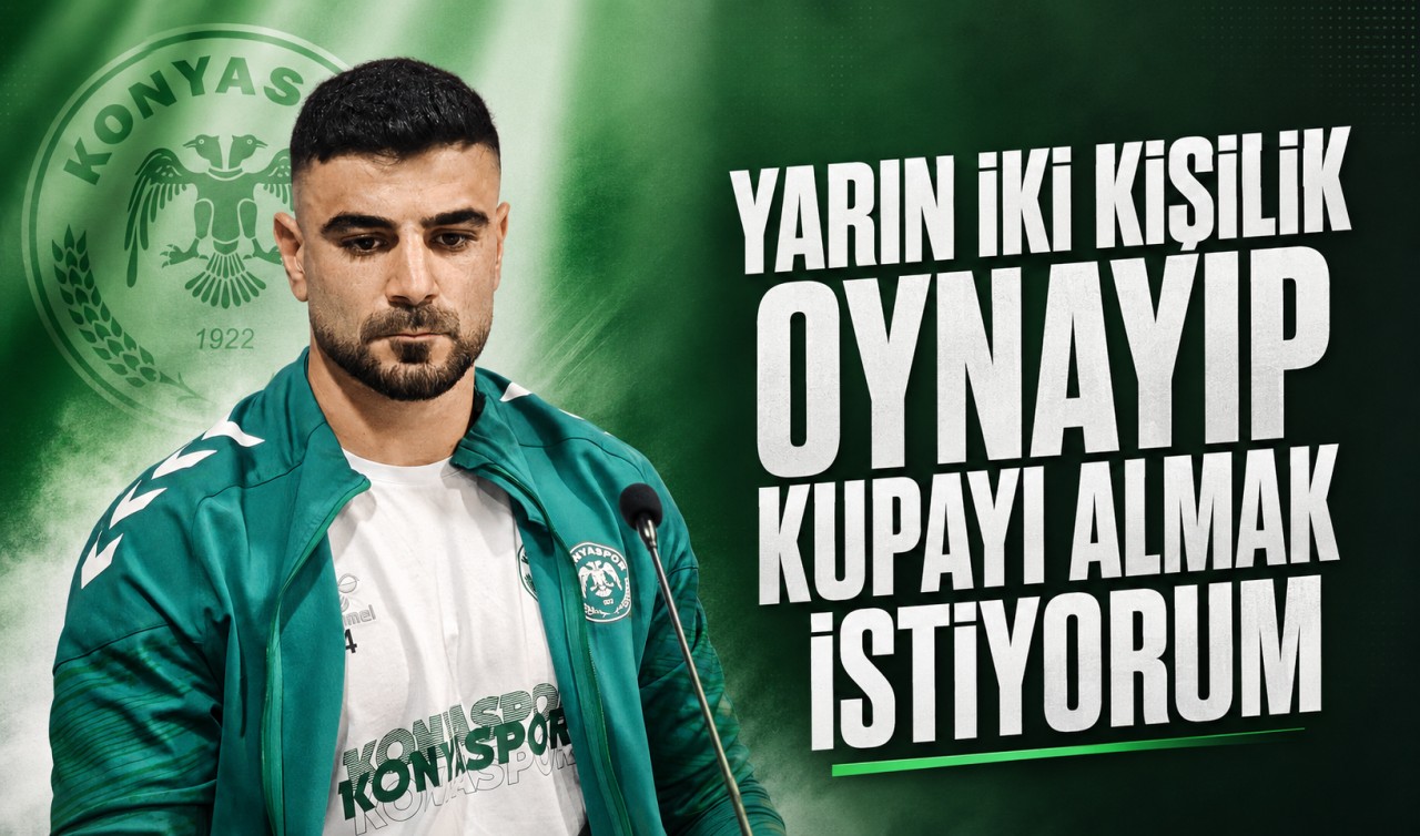 Adil Demirbağ: "Yarın iki kişilik oynayıp kupayı almak istiyorum"