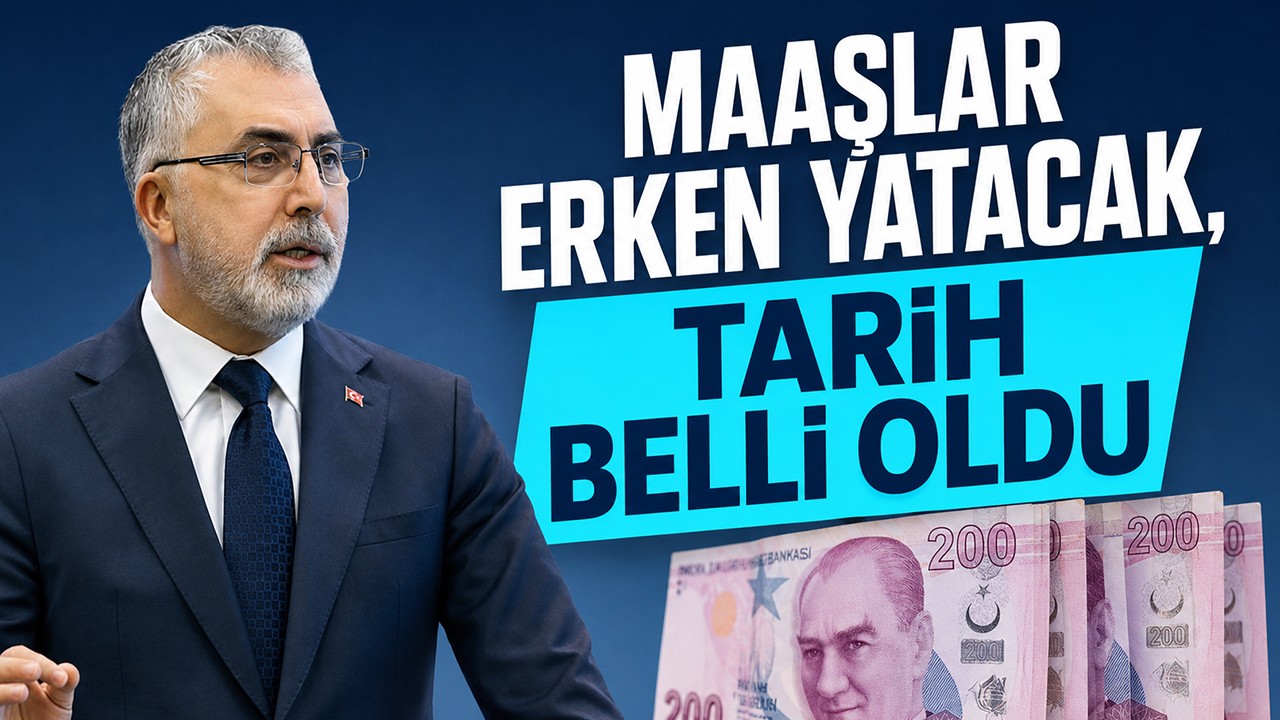 Bakan Işıkhan açıkladı: Maaşlar erken yatacak! Tarih belli oldu