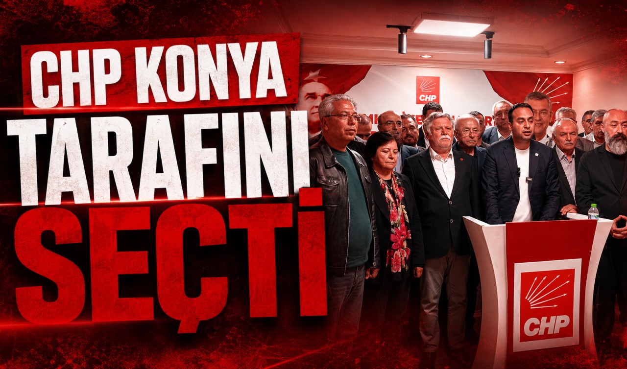 CHP Konya tarafını seçti! İl Başkanlığından "mutlak butlan" açıklaması