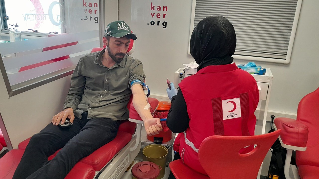 Karapınar’da kan bağışı kampanyası