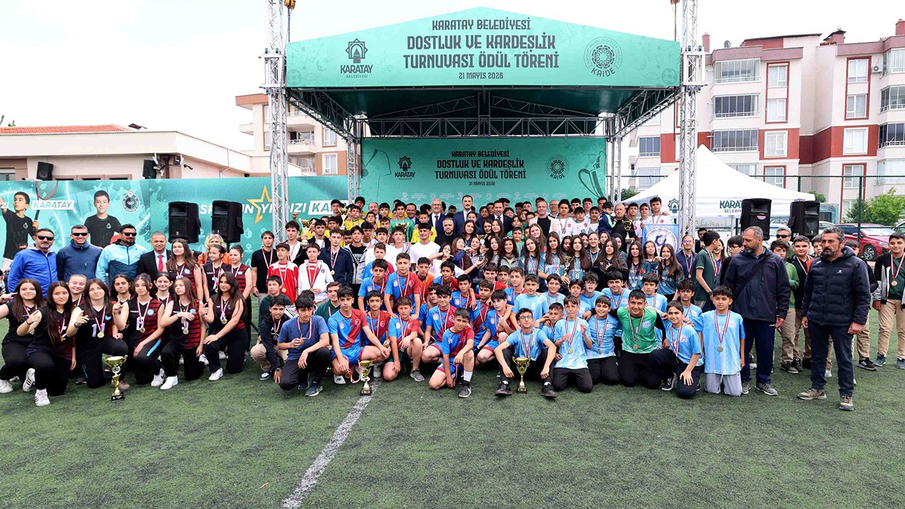 Karatay’da 60 okuldan 858 öğrenci sporun birleştirici gücünde buluştu