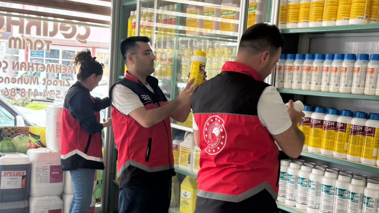 Konya’da zirai ilaç bayilerine sıkı denetim