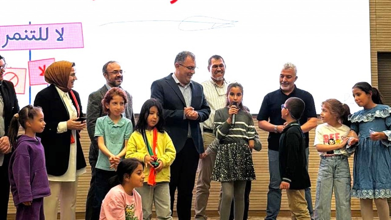 NEÜ Tıp Fakültesinde anlamlı buluşma: Gazzeli minikler ve aileleri ağırlandı
