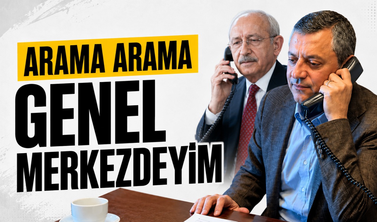 Özgür Özel, Kemal Kılıçdaroğlu'nun telefonuna dönmediğini açıkladı