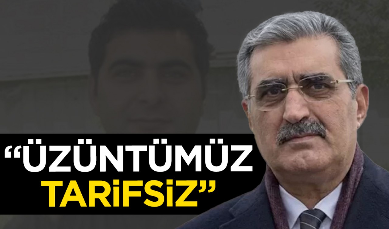Oğlunu kaybeden Recep Konuk’tan açıklama: "Üzüntümüz tarifsiz"