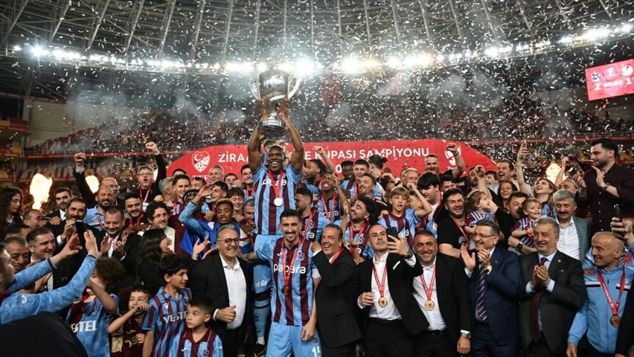 TFF'den Trabzonspor'a tebrik