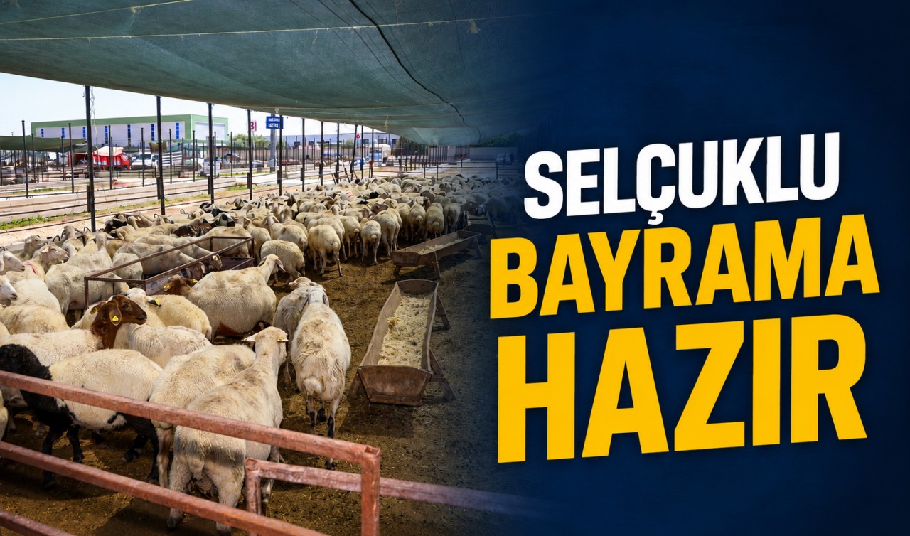 Selçuklu bayrama hazır