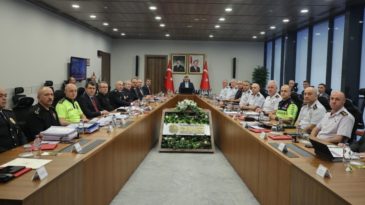 İçişleri Bakanlığı'nda NATO Zirvesi öncesi güvenlik toplantısı yapıldı