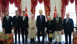 Cumhurbaşkanı Erdoğan, 27 Mayıs darbesi mağdurlarının ailelerini kabul etti