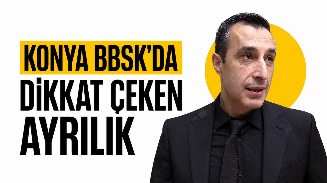 Konya BBSK’da Volkan Ertetik dönemi sona erdi