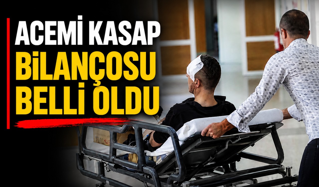 Kurban kesimi sırasında 13 bin 513 kişi hastanelik oldu
