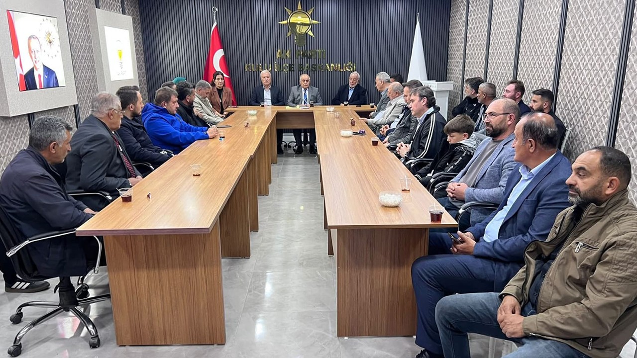 AK Parti Kulu İlçe Başkanlığında bayramlaşma programı
