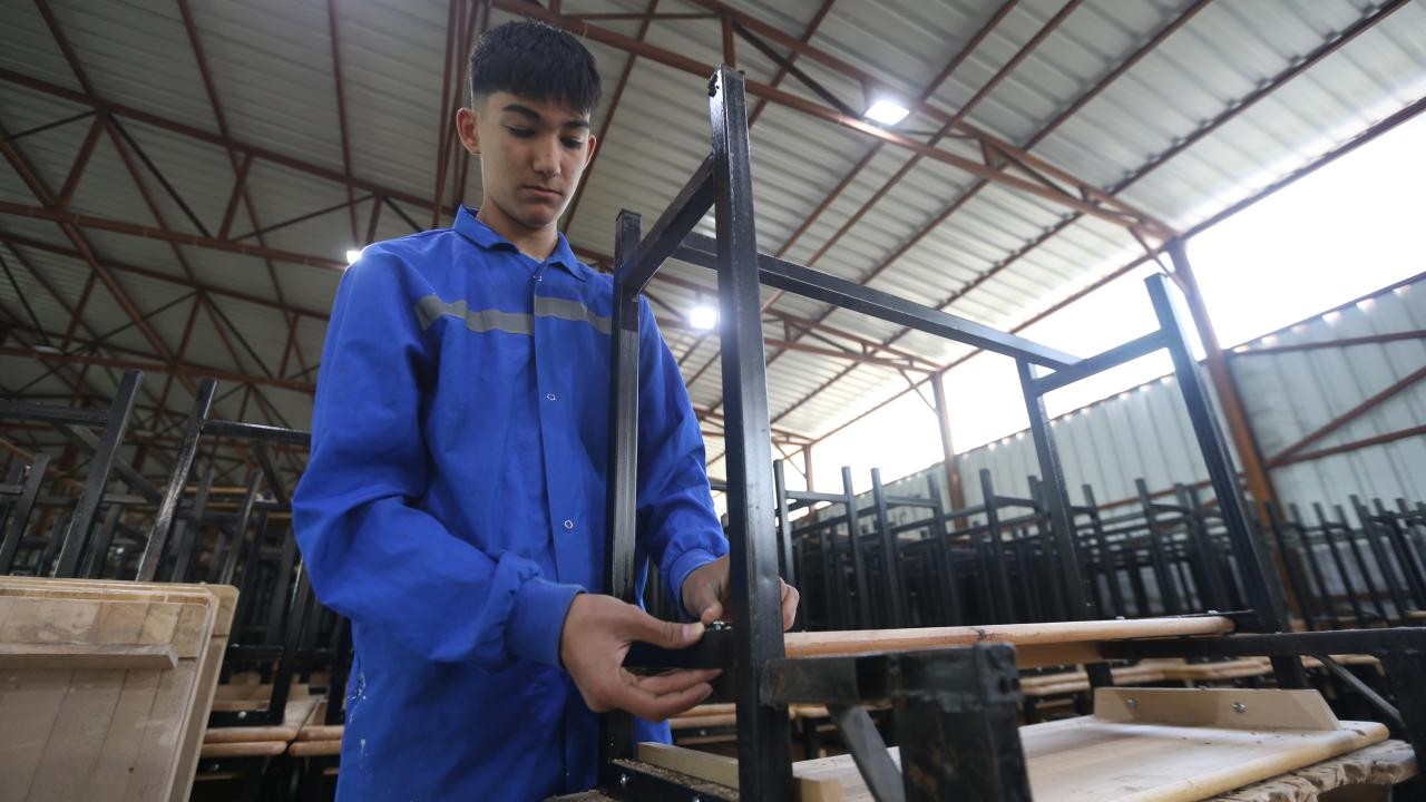 Bu okulda dersler üretime dönüştü! 7 atölyede 51 milyonluk ciro