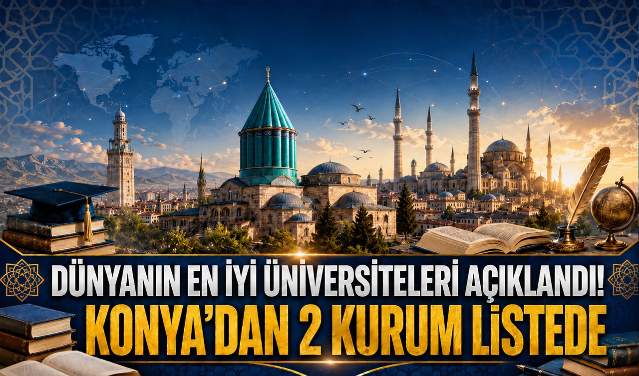 Dünyanın en iyi üniversiteleri açıklandı! Konya’dan 2 kurum listede