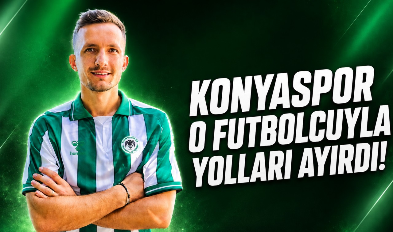 Konyaspor o futbolcuyla yolları ayırdı!