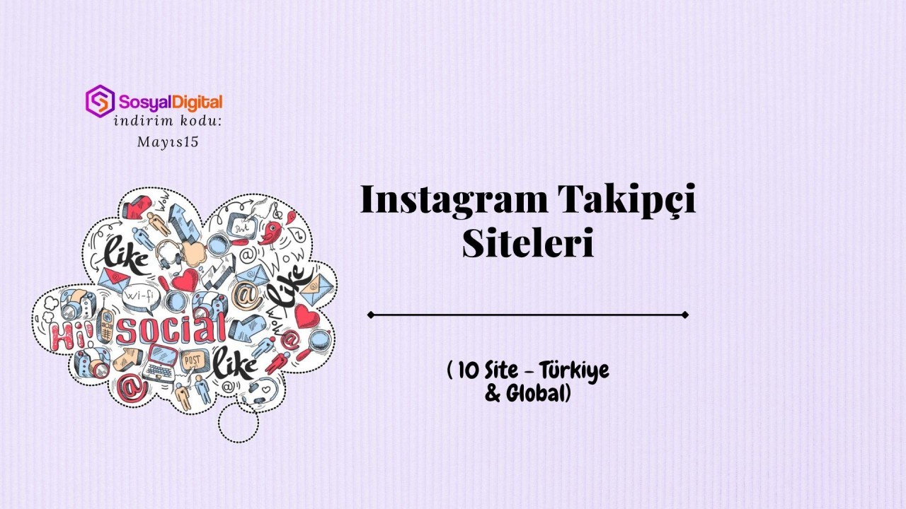 Instagram Takipçi Siteleri ( 10 Site - Türkiye & Global)