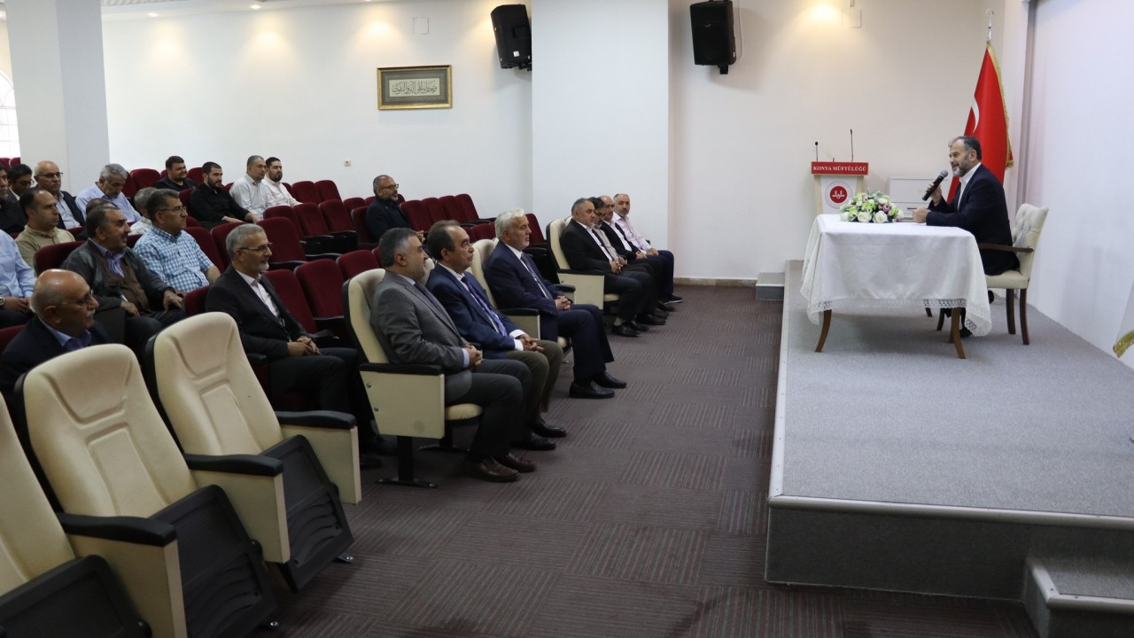 Konya İl Müftülüğünde bayramlaşma programı