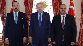 Cumhurbaşkanı Erdoğan, Kerkük Valisi Ağa'yı kabul etti