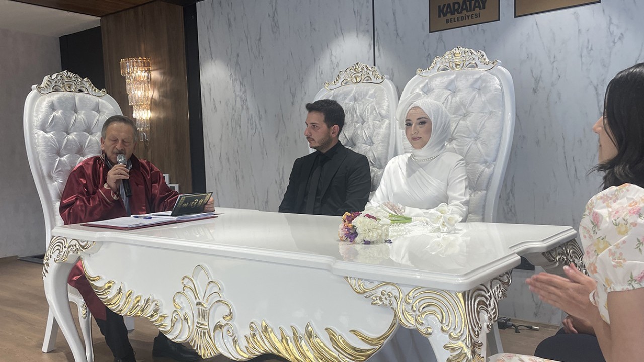 Konya’da "06.06.2026" nikah tarihi yoğunluğu
