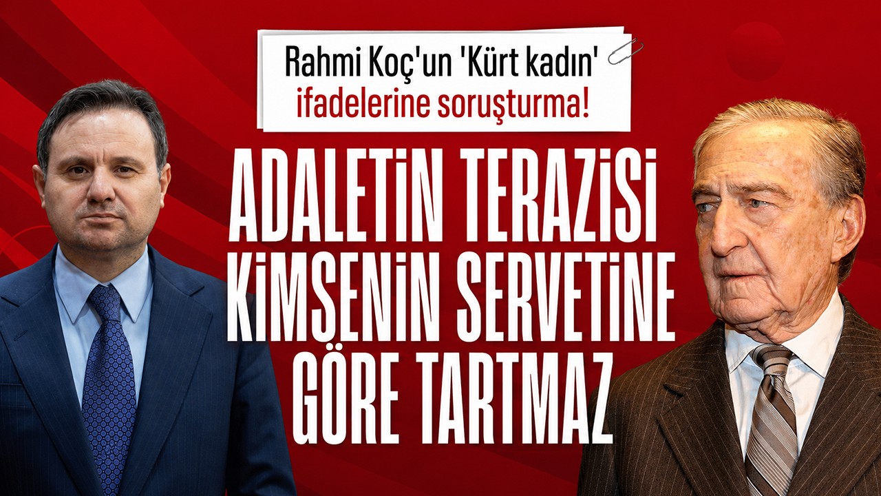 Rahmi Koç'un 'Kürt kadın' ifadelerine soruşturma! "Adaletin terazisi kimsenin servetine göre tartmaz"