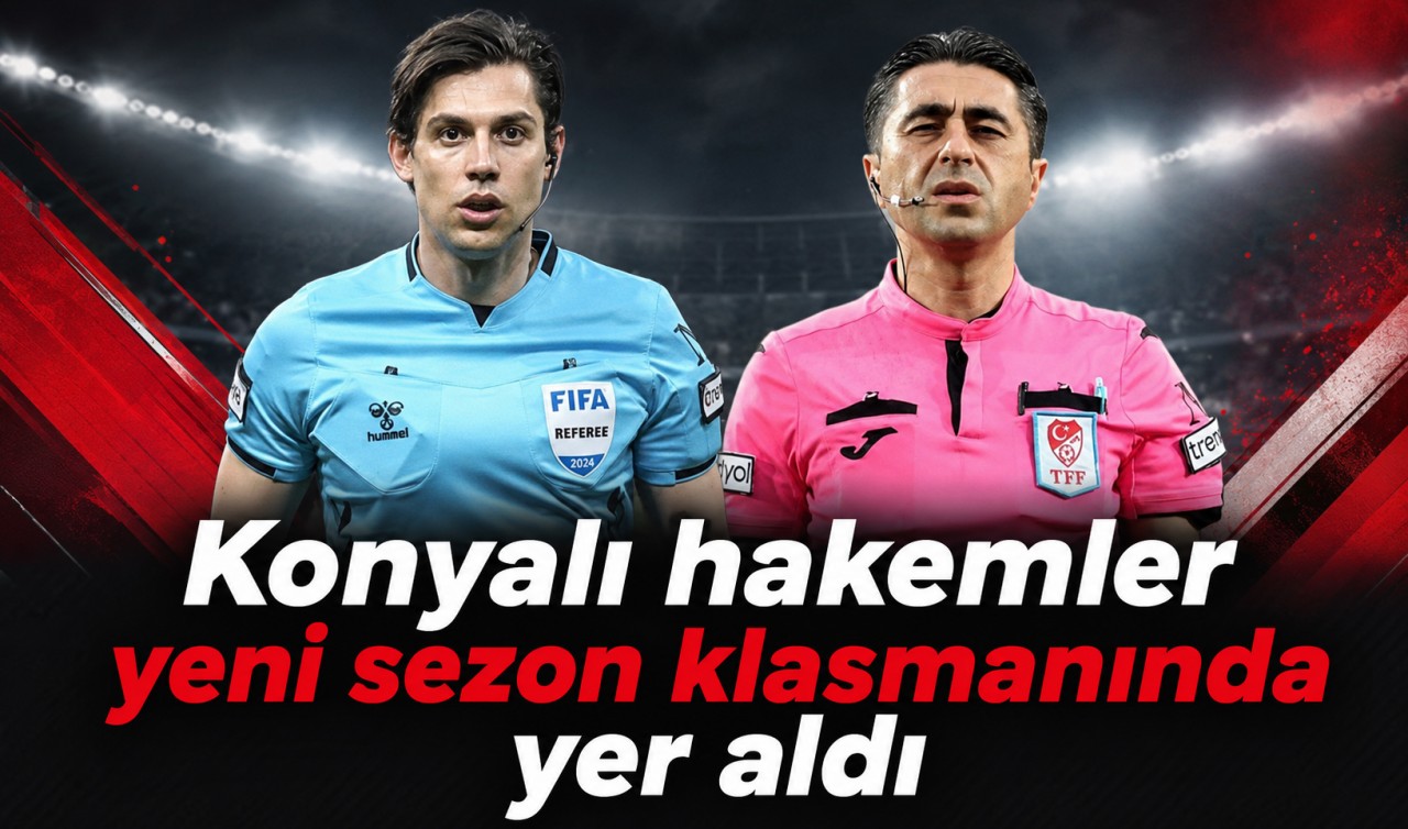 Konyalı hakemler yeni sezon klasmanında yer aldı