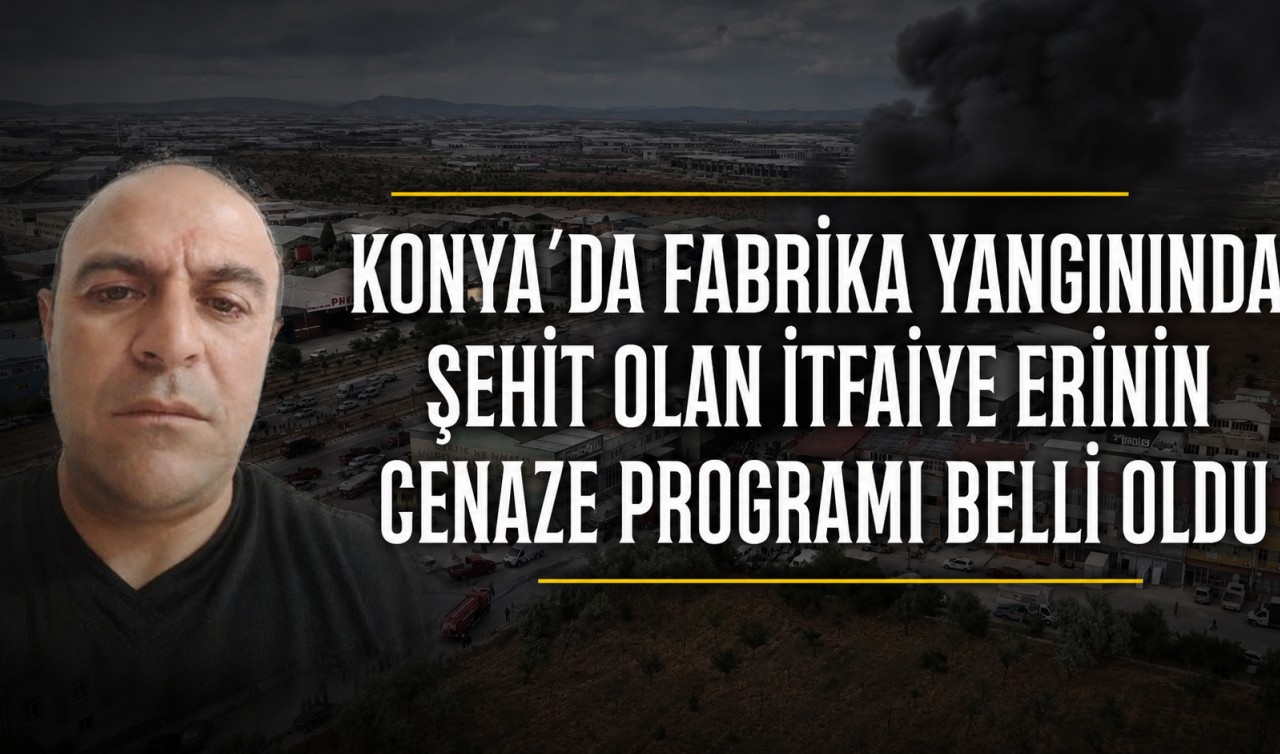 Şehit itfaiye eri Mehmet Tekeli’nin cenaze programı belli oldu
