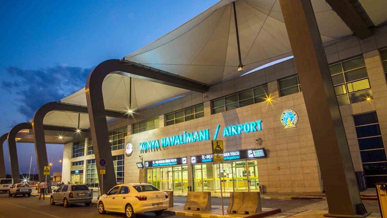 Konya Havalimanı’nda mayıs ayında 74 bin 869 yolcuya hizmet verildi