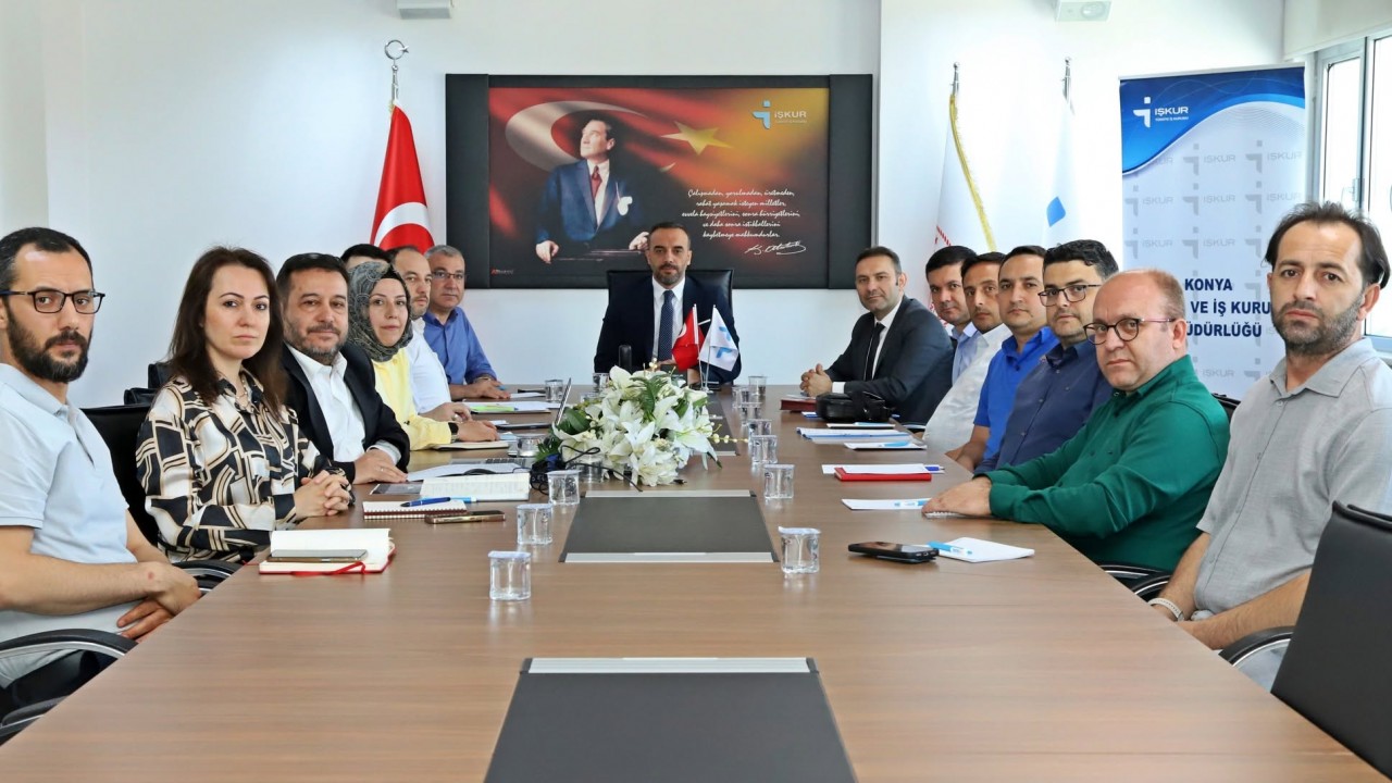 Konya’da hükümlü ve yükümlülerin istihdamı için koordinasyon toplantısı