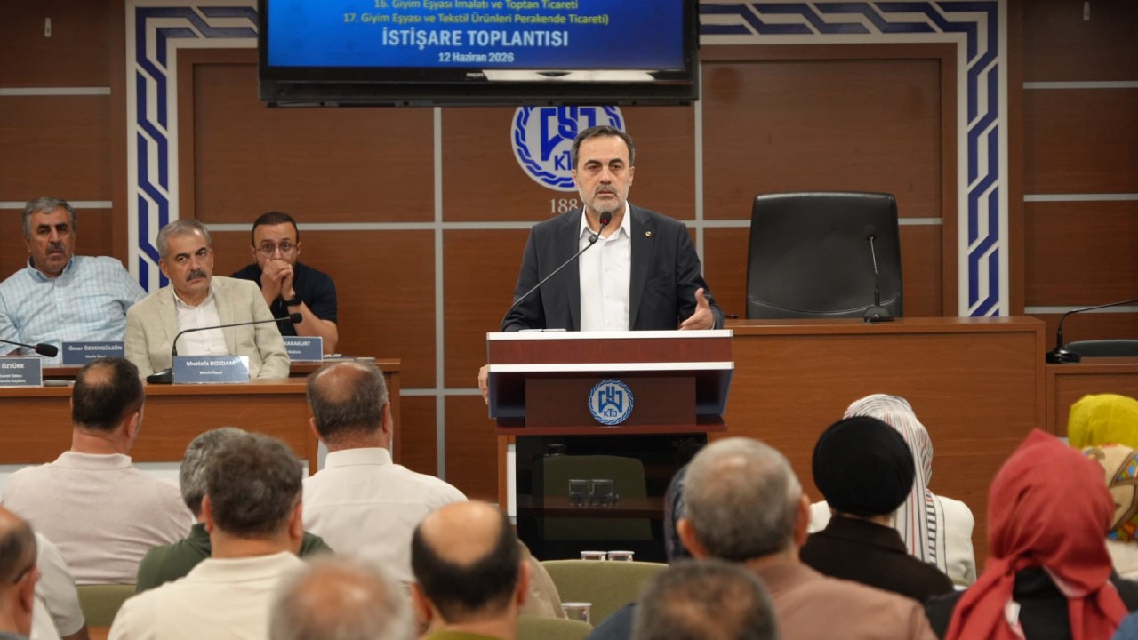 KTO Başkanı Öztürk: "Emek yoğun sektörlere daha fazla destek verilmeli"