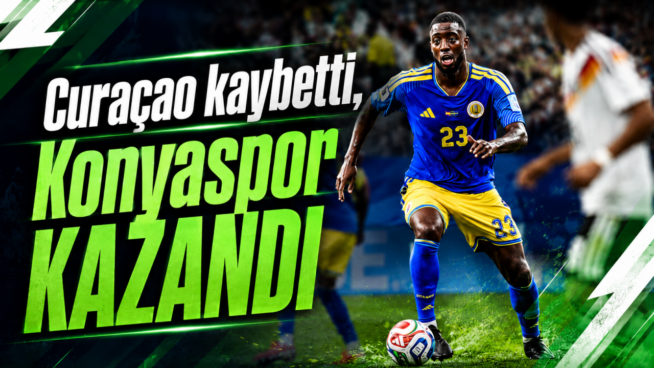 Curaçao tarihi fark yedi, Konyaspor kazanç sağladı