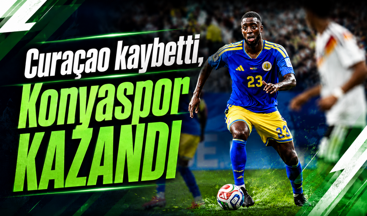 Curaçao tarihi fark yedi, Konyaspor kazanç sağladı