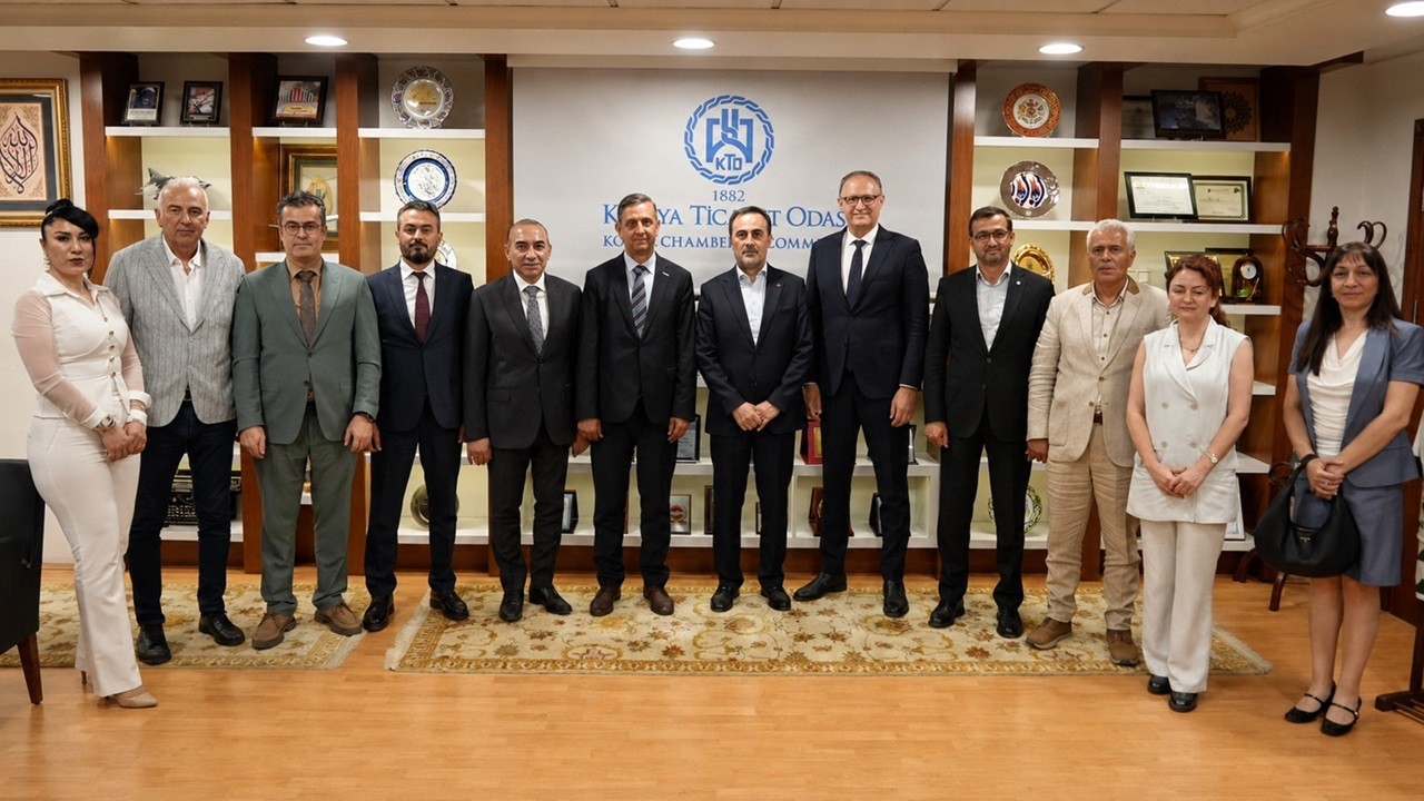 DEİK Türkiye-Kazakistan iş konseyi heyetinden Konya’da ekonomi diplomasisi temasları