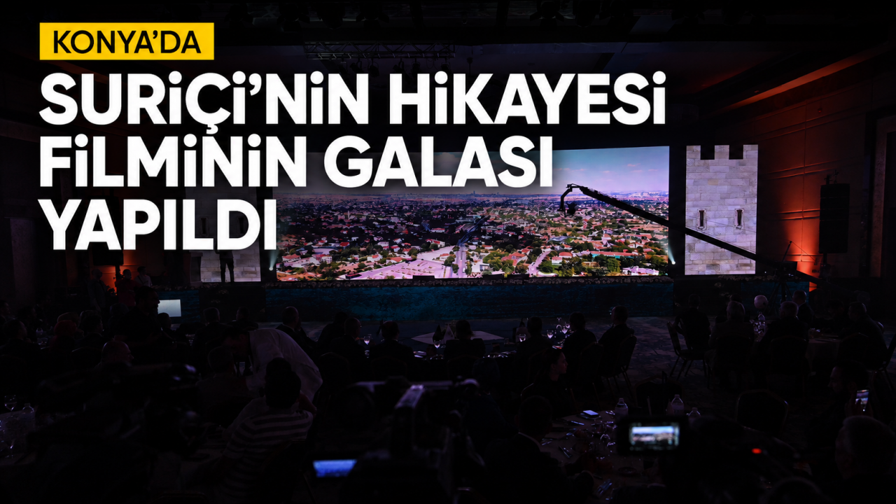 Konya'da "Suriçi'nin Hikayesi" filminin galası yapıldı