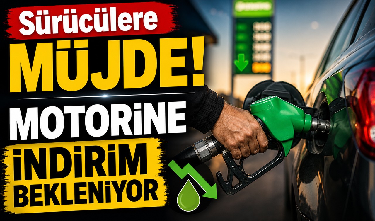 Sürücülere müjde! Motorine indirim bekleniyor