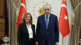 Cumhurbaşkanı Erdoğan, İspanya Anayasa Mahkemesi Başkanvekili Huertas'ı kabul etti