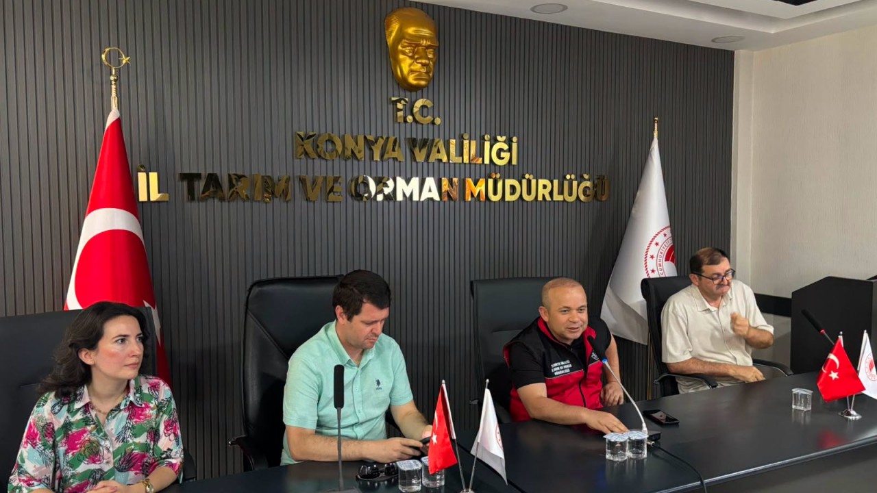 Konya’da sap hastalığıyla mücadelede personellere eğitim verildi
