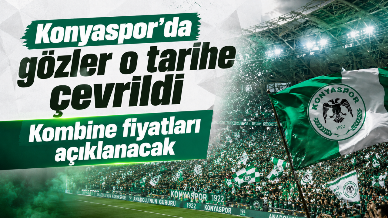 Konyaspor’da gözler o tarihe çevrildi: Kombine fiyatları açıklanacak