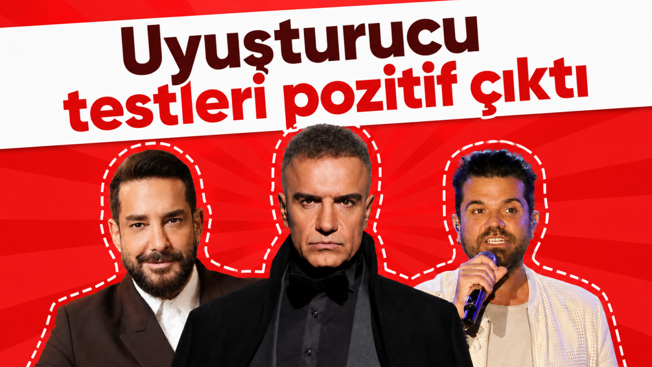 Uyuşturucu operasyonunda 8 ünlü ismin testi pozitif çıktı